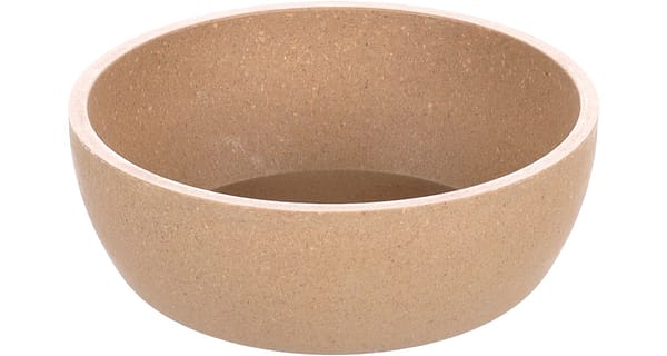 Flamingo libisemisvastase põhjaga bambusest kauss lemmikloomale ø 14cm. maht 450 ml.