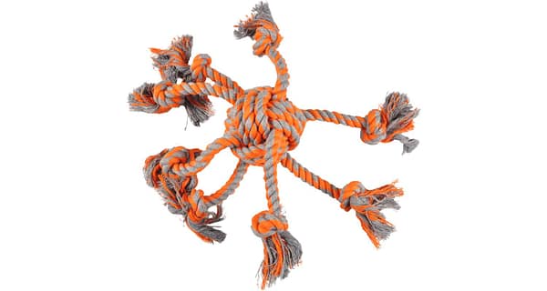 Flamingo nöörilelu kaheksajalg 30 cm.