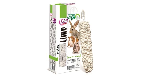 LoLo Pets Smakers mineraalpulgad närilistele ja jänestele 2 tk. 135 gr.