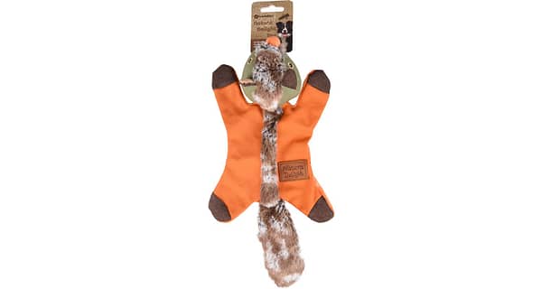 Flamingo Natura piiksuga koeralelu rebane 37 cm.