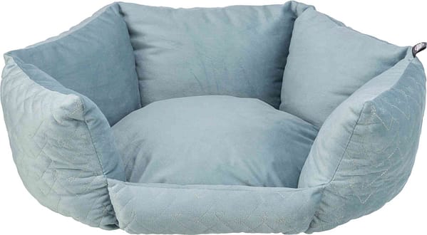 Ümar pehme helesinine pesa Trixie Natalya, ø 50 cm.