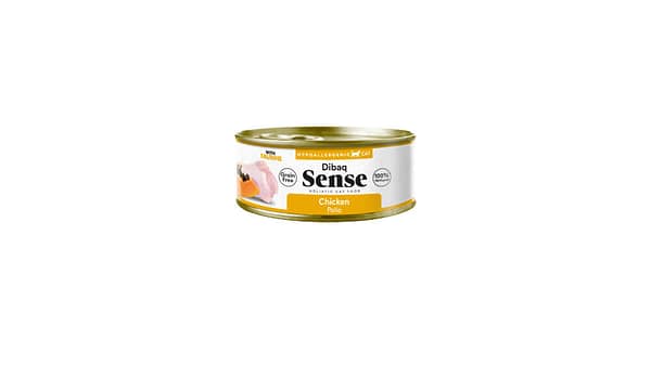 Dibaq Sense kassikonserv kana 70 gr. Dibaq Sense teraviljavaba konservsööt kassidele kanalihaga