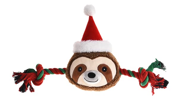 5904479156099.jpg Barry King pehme jõululelu koerale laiskloom 25 x 23,5 cm.