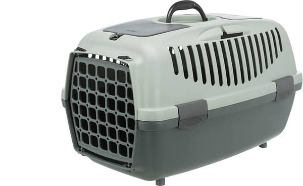 Transpordiboks Trixie Be Eco Capri 2, (max. kaal 8 kg.), antratsiit/rohekas hall