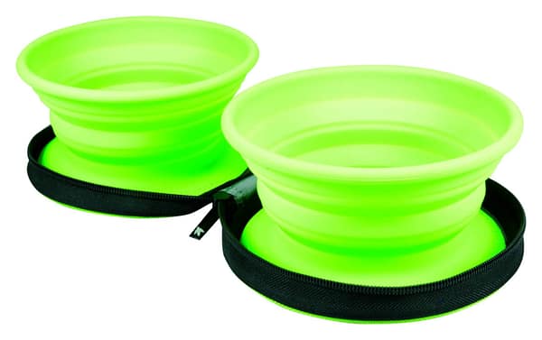 rohelised Silikoonist reisikausside komplekt