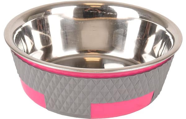 Flamingo metallkauss koerale ø 17 cm. - 850 ml.