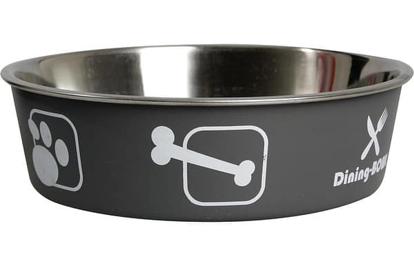 7875_61e965060e6068.73203639_kauss1.jpeg Flamingo kummist põhjaga kauss koerale ø 21 cm. maht 1,5 L.