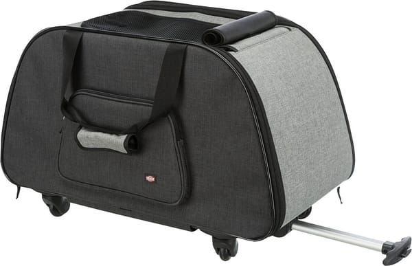 kott1 Trixie nailonist transpordipuur ratastel