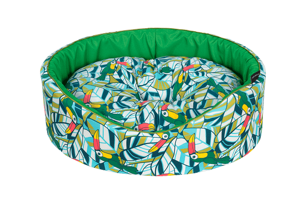 Cazo Foam Bed Cotton Toucan pesa 60 x 50 cm.