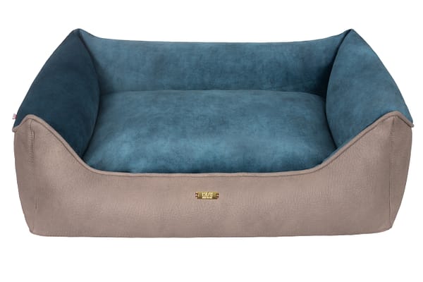 5907996039234.jpg Cazo Soft Bed Velvet Turquoise pesa koertele 93 x 72 cm.