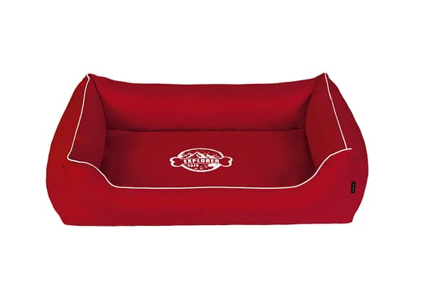Cazo Outdoor Bed Maxy punane pesa koertele 80 x 65 cm.