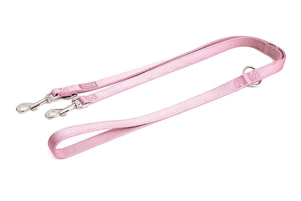 Freedog roosa multifunktsionaalne nailonist treeningrihm 20 mm. x 2m.