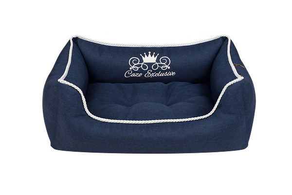 Cazo Soft Bed Royal Line Navy pesa  65 x 50 cm.