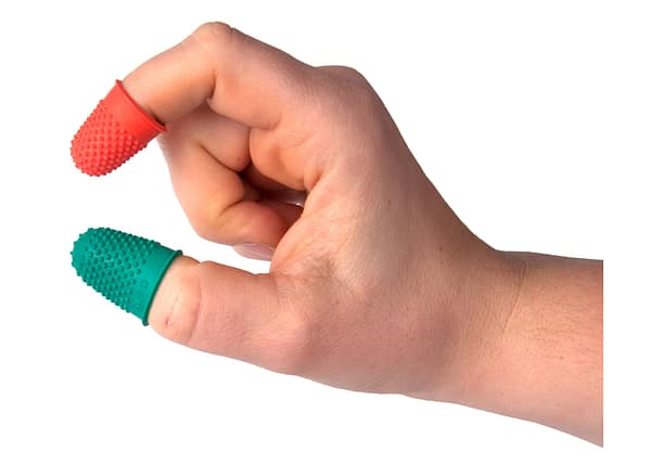 näpud Kummist korduvkasutatavad näpuotsad 10 tk.