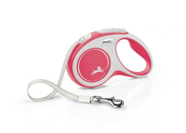 5 m. Flexi New Comfort punane lintrihm, suurus S (max. kaal 15 kg.)