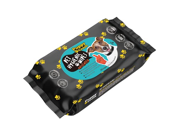 Puppy Crush biolagunevad lõhnatud hügieenilapid kõikidele lemmikloomadele 30 tk.