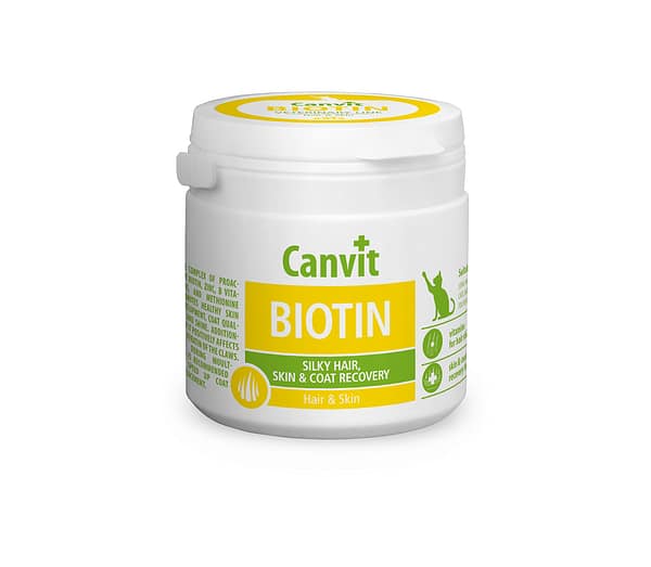 8595602507719.jpg Canvit Biotin toidulisand kassidele 100 gr.