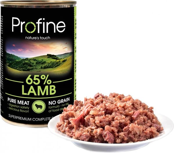 400 gr. Profine teraviljavaba konservsööt täiskasvanud koertele lambalihast