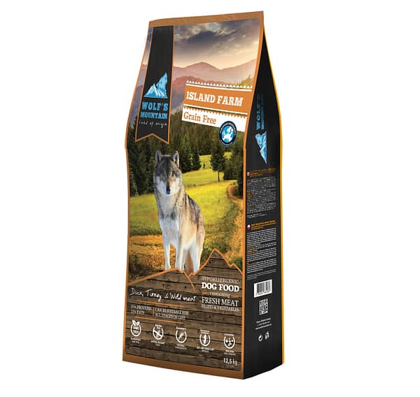 25-kg-wolf-s-mountain-teraviljavaba-toit-pardi-kalkuni-ulukilihaga-1.jpg 12 kg. Wolf's Mountain Island Farm teraviljavaba toit pardi-kalkuni- ja ulukilihaga