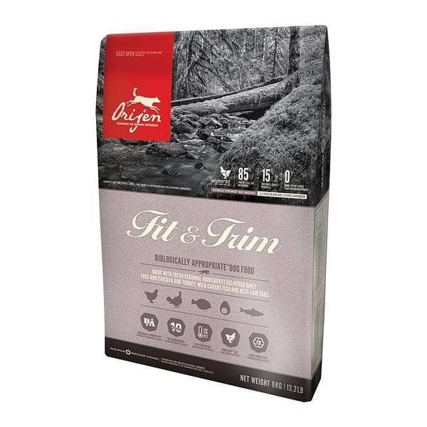 2-kg-orijen-fit-trim.jpg 2 kg. Orijen Dog Fit ja Trim teraviljavaba dieettoit koertele