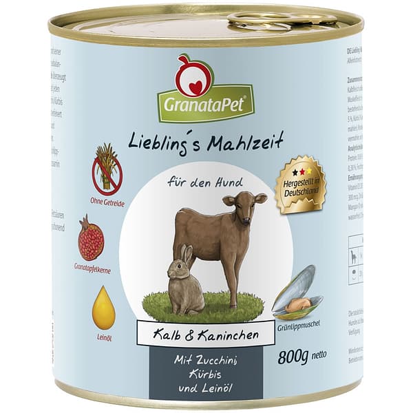 5-x-800-gr-lieblings-mahlzeit-teraviljavaba-konserv-koertele-vasika-ja-janeselihaga-.jpg 6 x 800 gr. Liebling´s Mahlzeit TERAVILJAVABA konserv koertele vasika- ja jäneselihaga