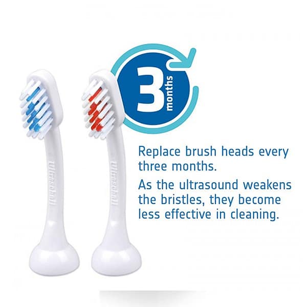 Emmi-Pet ultraheliga töötava hambaharja väiksed vahetusharjad