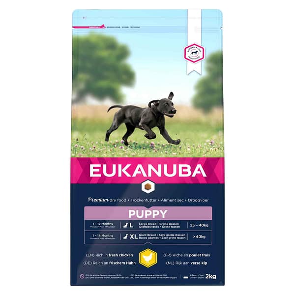 eukanuba LB puppy 15 kg. Eukanuba täissööt suurt tõugu kutsikatele kodulinnulihaga