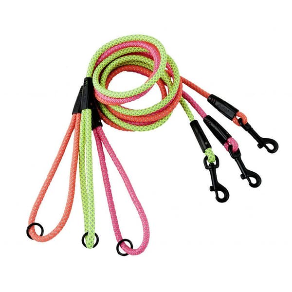 Hurtta köisjalatusrihm-roosa 8mm. x 150 cm.