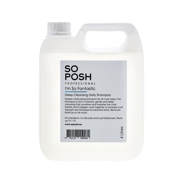 Keratiini ja kollageeniga sügavpuhastav šampoon I'm So Fantastic 4 L.