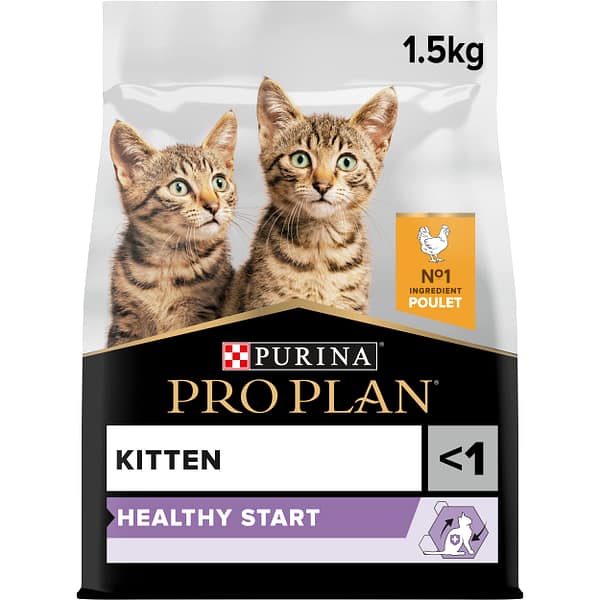 kitten 10 kg. Pro Plan Junior Cat - täissööt kassipoegadele ja imetavatele kassidele kanalihaga