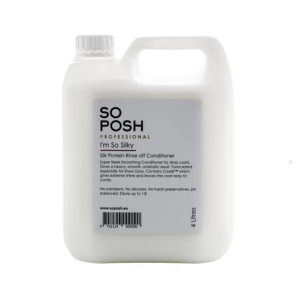 Välja loputatav siidiproteiiniga palsam I'm So Silky Rinse-off pikakarvalistele 4 L.