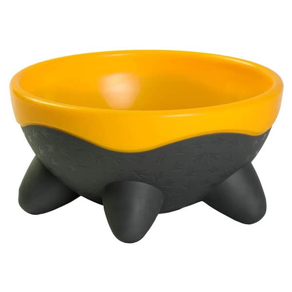 kiwi-walker-kauss-ufo kollane Plastikust kummijalgadega kauss UFO