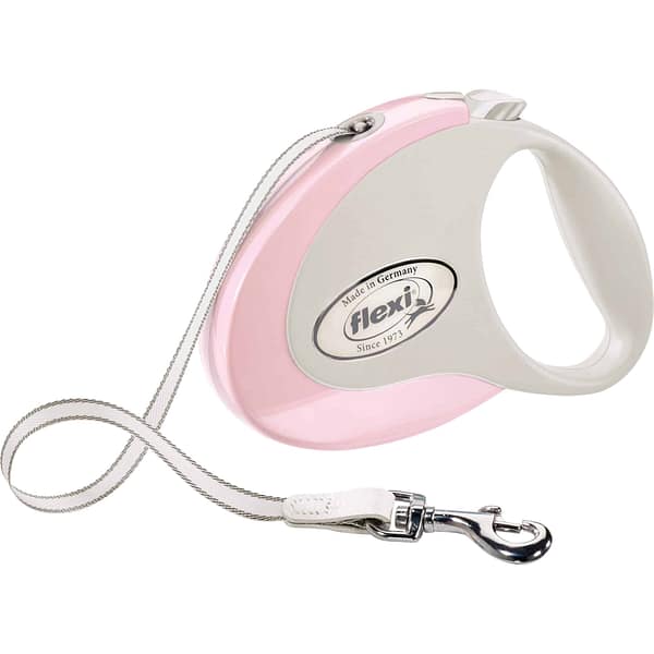 5 m. Flexi Style roosa lintrihm, suurus M (max. kaal 25 kg.)