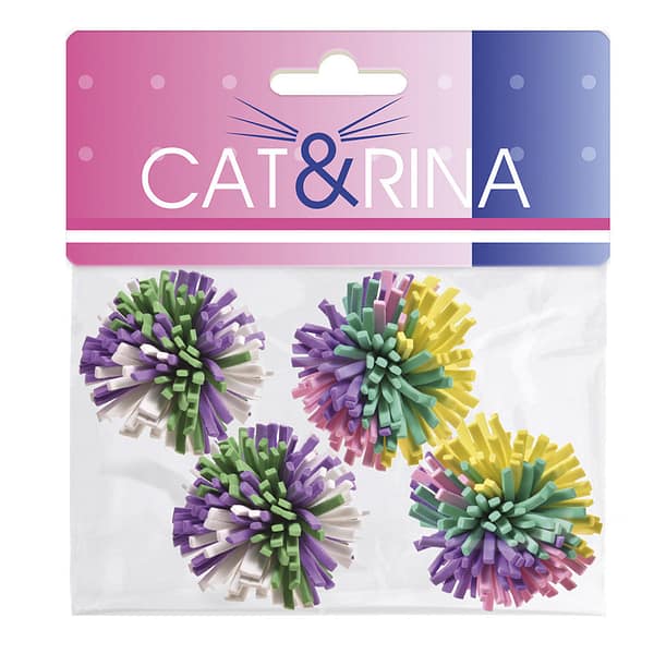 Narmastega pallid kassidele 4tk