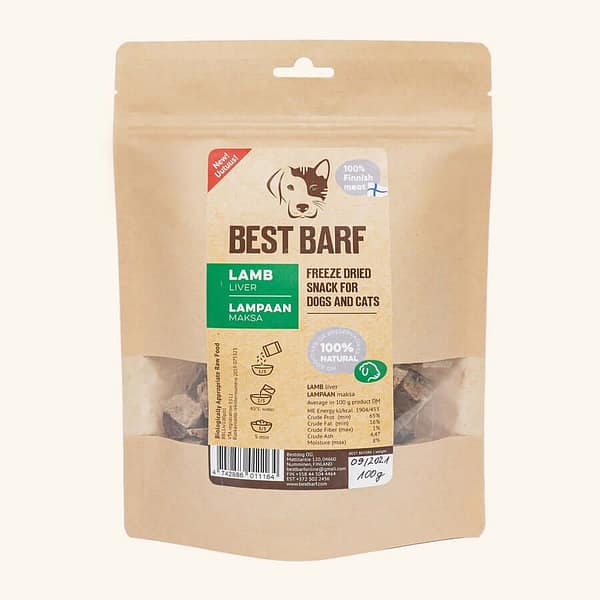 Lamb-Liver_900x900 100 gr. Best Barf külmkuivatatud lamba maksast snäkid