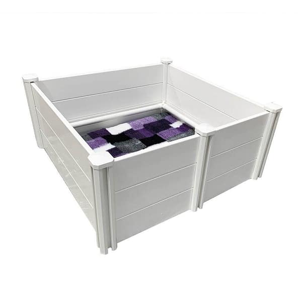 Brava plastikust poegimiskast 122 x 122 cm./kõrgus 46 cm.