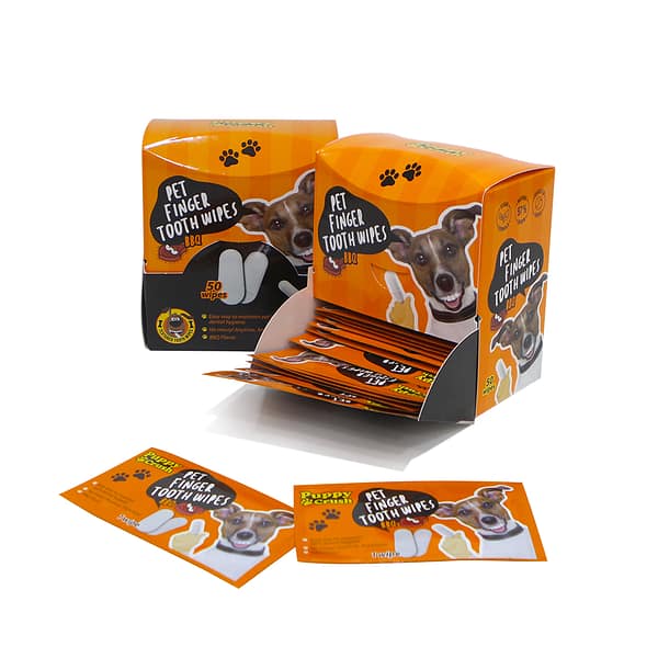 Puppy Crush grillpeekonimaitselised hambapuhastuslapid 50 tk.
