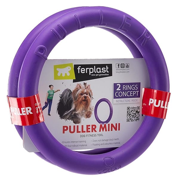 mini COLLAR Dog mänguasi Puller MINI Ø18cm 2 tk./pk. ( väikest kasvu koertele)