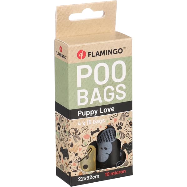 Flamingo kirjud kakakotid 4 x 15 tk.