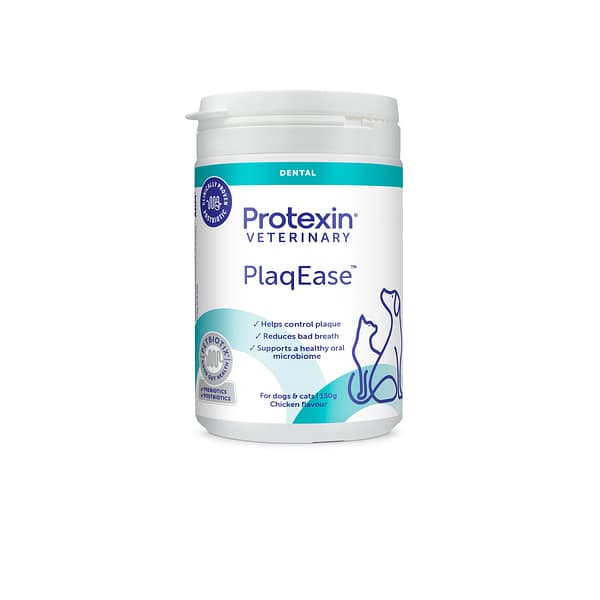 Protexin Plaqease Dental pulber hammaste hooldamiseks 150 gr.