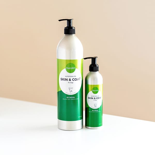Nutrolin Skin & Coat õli koertele 260 ml. (ei sisalda kalaõli!)
