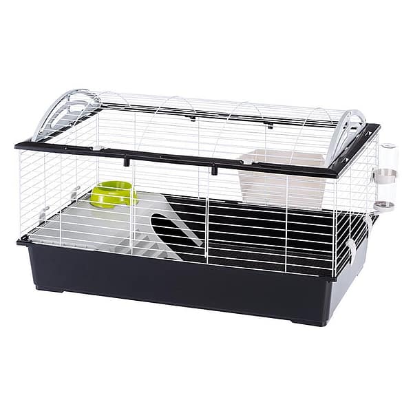 0906.jpg Pealt avatav näriliste puur Ferplast Casita 100, mõõdud pikkus 96 x laius 57 x kõrgus 56 cm.