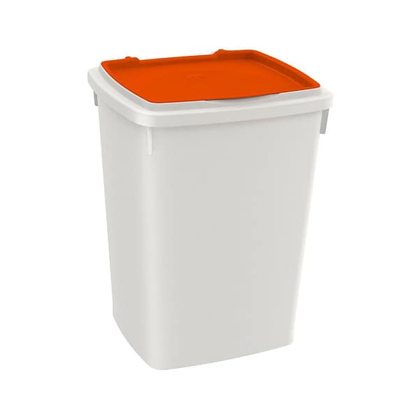63012.jpg Väike plastikust toidukonteiner Feedy Small, maht 13 L./mahutab max. 5 kg. kuivtoitu