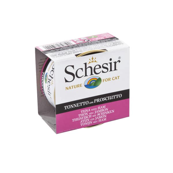 Schesir Complete Nutrition konservsööt täiskasvanud kassidele tuunikala & sink tarretises 85 gr.