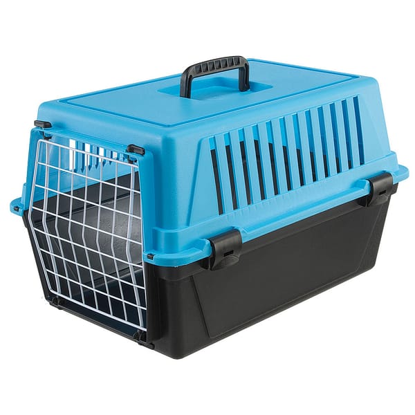 Transpordipuur Ferplast Atlas 10 EL Blue, 32,5 x 48 x k. 29 cm., max. kandevõime 5 kg.