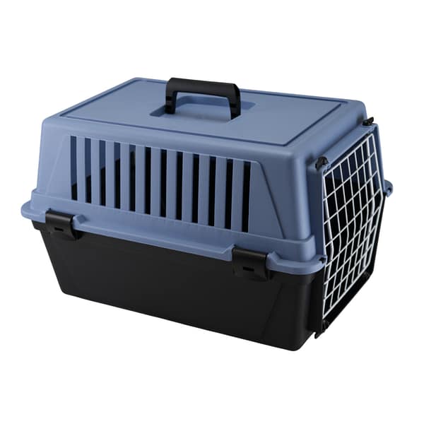 Transpordipuur Ferplast Atlas 20 EL Blue -  58 x 37 x kõrgus 32 cm., kandevõime max. 8 kg.