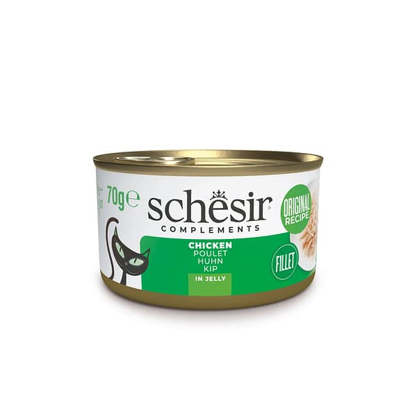 Schesir Complements märgtoit täiskasvanud kassidele kana tarretises 70 gr.