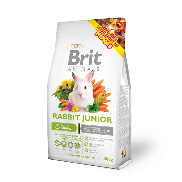 0.3 kg. Brit Animals Rabbit Junior täissööt noortele küülikutele