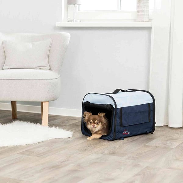 Sinine kergpuur Trixie Soft Kennel Basic, suurus XS-S