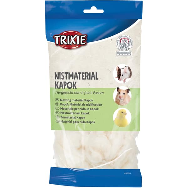 Pesamaterjal väikeloomadele Kapok 40 gr.